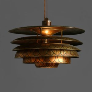 Pariserlampen, dekoreret af Axel Salto